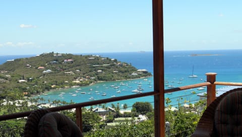 Great Cruz Bay from "Up On The Rocks"