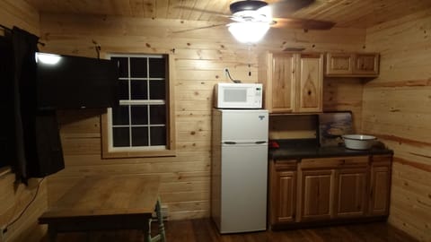 Kitchenette and Big Screen TV