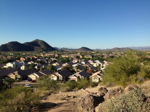 View from the deck
