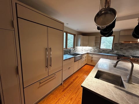 Newly renovated kitchen