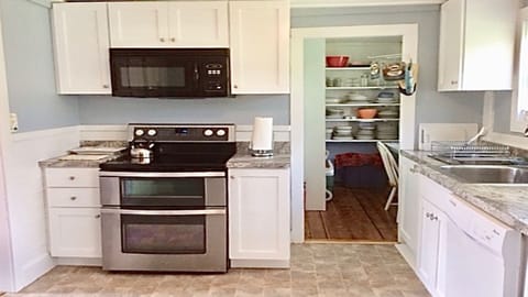 Renovated kitchen