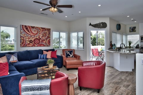 Distressed Wood Tile Flooring Thru-Out