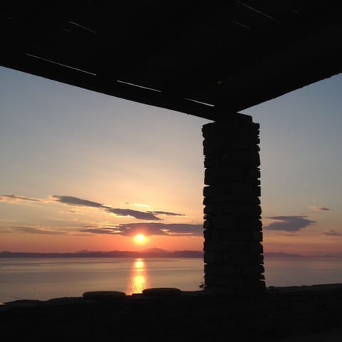 Sunset in the Aegean