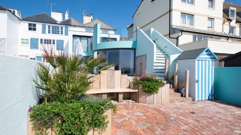 House from the beachside
