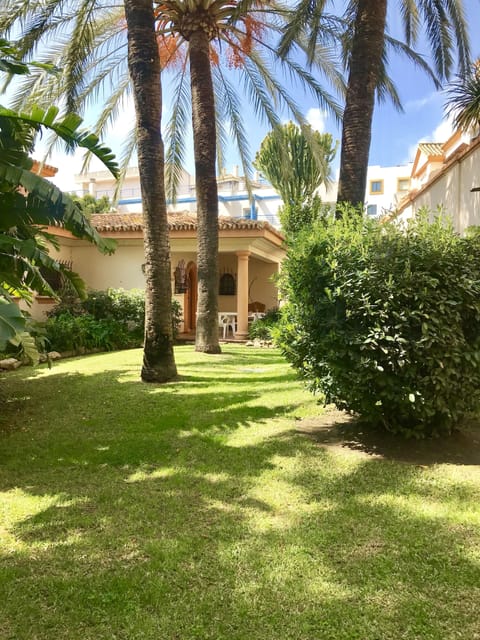 Beautiful gardens with gated pool access.