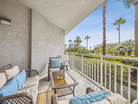 Main Balcony with Access from Living Room at 2102 SeaCrest