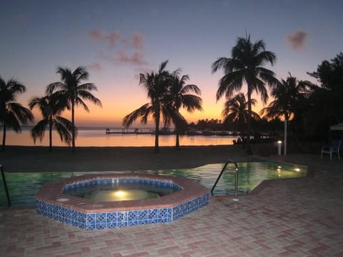 Pool Sunset