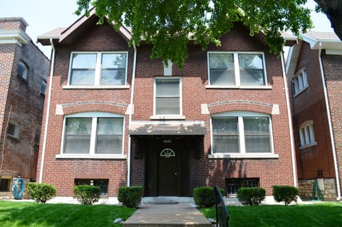 Front Of The Apartment Building