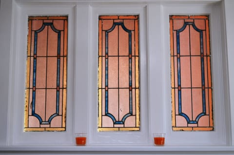 Livingroom: Original 1925 Stained Glass Window