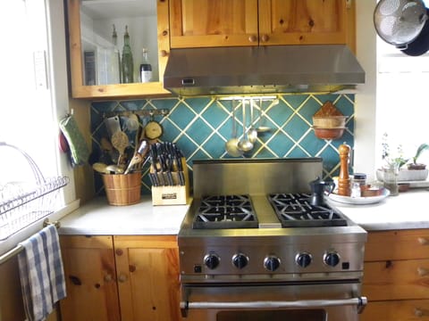 Cooking area for your gourmet experience