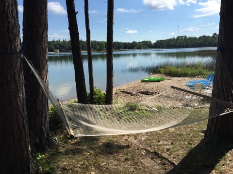 Sit, escape and let your mind wander! Lake Belle Taine is 1400 acres.