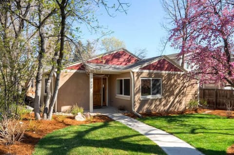 Front exterior, facing south