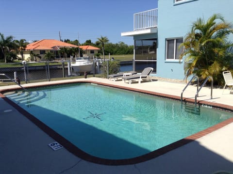 Condo semi private pool