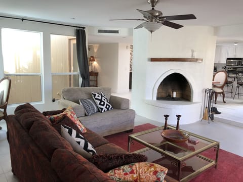 LOVE the original beehive fireplace! Many original features along with updates!