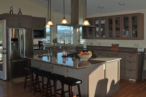 Gourmet Kitchen with view of Alsea Bay