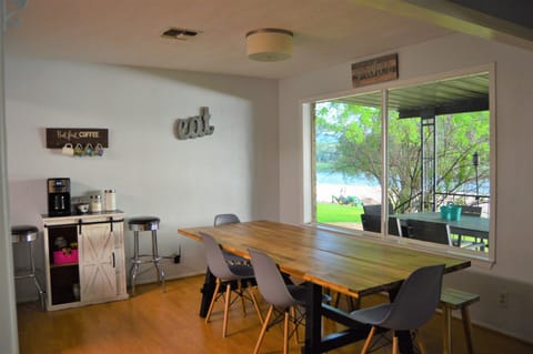 Dining Space and coffee station 