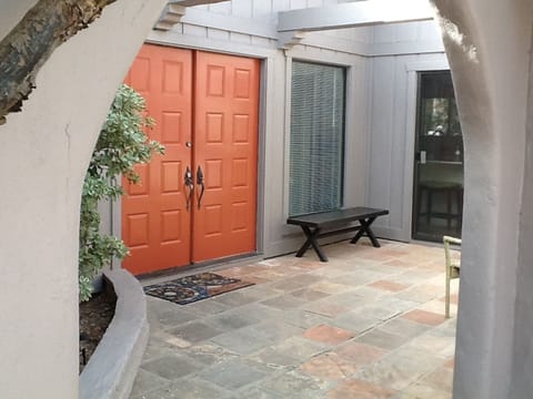 Front Entrance. Slider from Kitchen