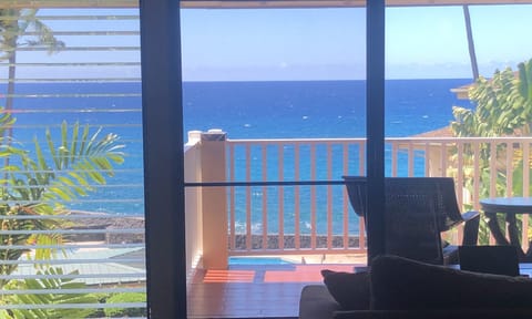 The ocean water gets bluer as the day goes as it twinkles with the sky!