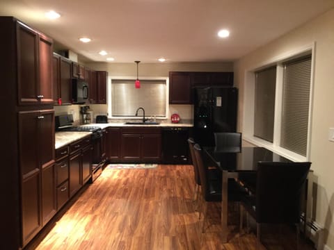 Open concept kitchen