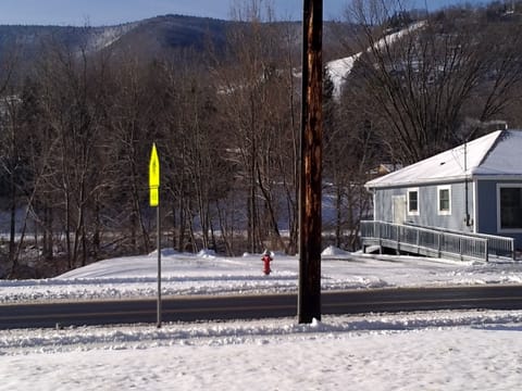 ski mnt across the street