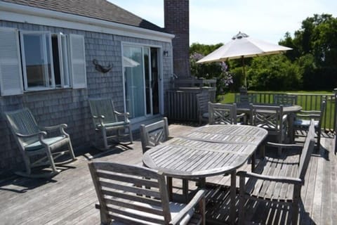 Enjoy the Spacious deck.