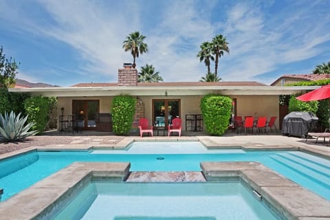 Spacious Private Salt Water Pool and Spa area