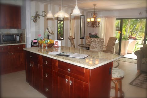 New kitchen fall of 2013
granite top, new cabinets, under mount sink and custom knobs.
