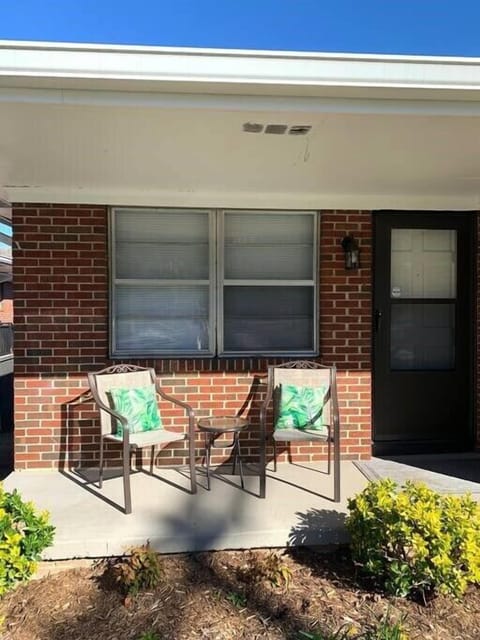 Enjoy Tennessee weather on our front porch. 