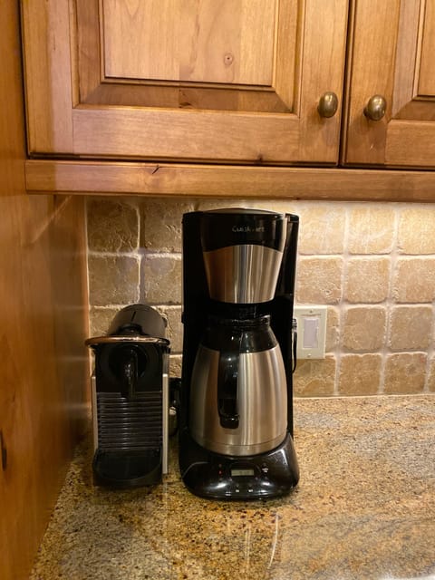 2 Nespresso's (for both types of pods) Cuisinart Drip, French Press, Frother