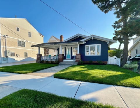 A rare single family home in North Wildwood with off-street parking.