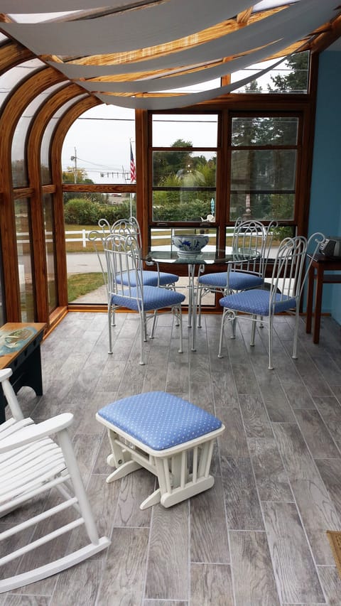 Sunroom with great water views!