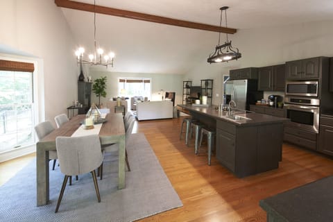 Lovely Open Floor Plan! This View is from the Outdoor Deck 