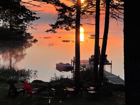 Sunrise in Maine. 