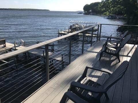 Upper Deck of 4Bedroom Boathouse