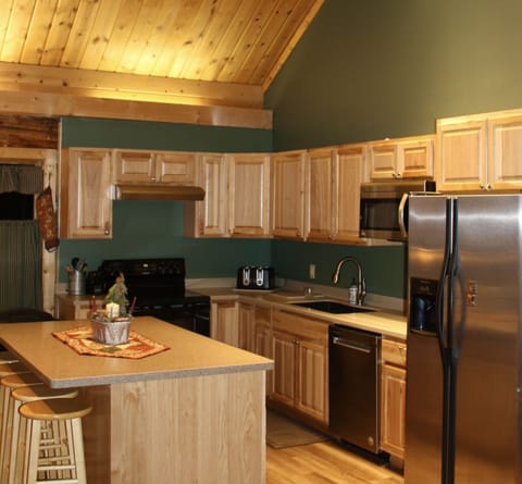 Our new updated kitchen, and flooring.