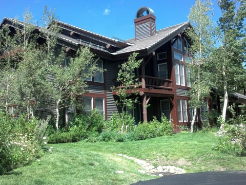 Unit is on bottom level of building with convenient access to front grass area