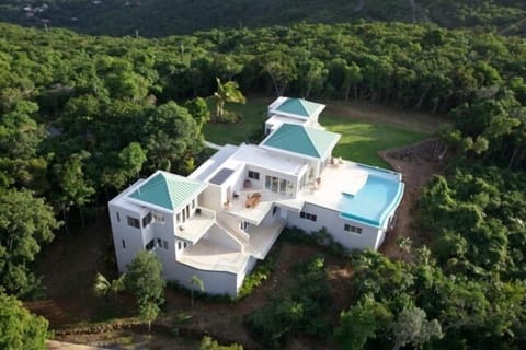 Set on a hilltop, overlooking the sea...