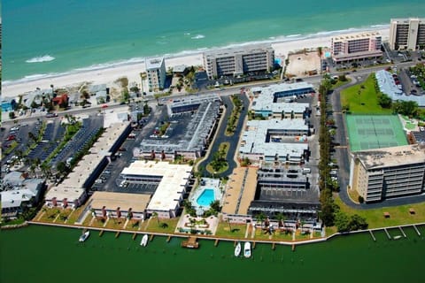 Arial view of the property