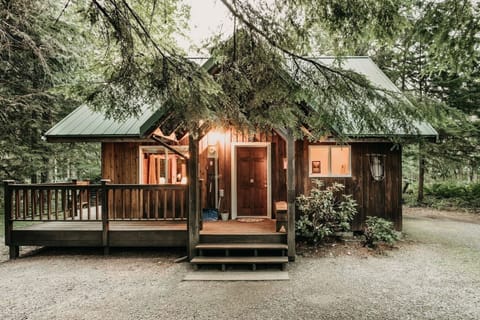 The front of the house
