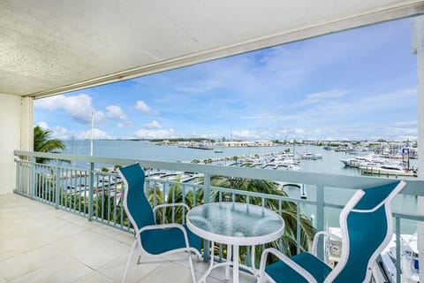 Gulf and Marina View from Balcony