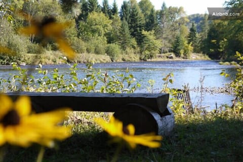 There's nothing like the sound of water trickling down the river. Enjoy the view