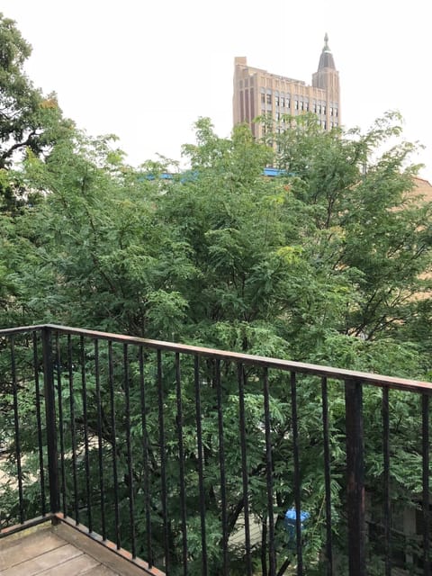 View of Robey Hotel from back deck