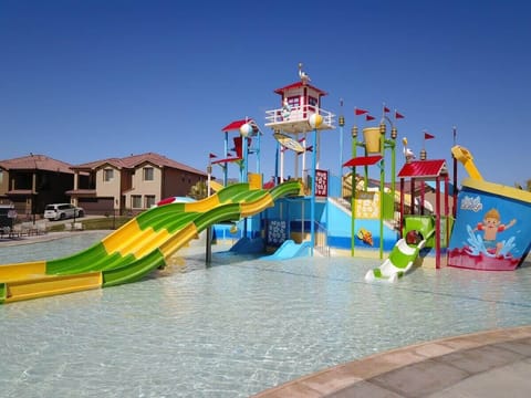  Enjoy full access to the private water slides and lazy river