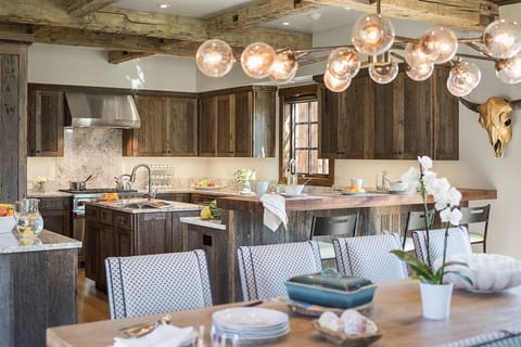Kitchen - Four Pines 14 - Teton Village. WY - Luxury Villa Rental