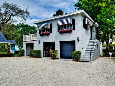 A relaxing vacation setting