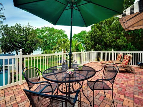 A relaxing vacation setting