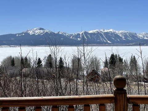 Henry’s Lake Frozen (Late April)