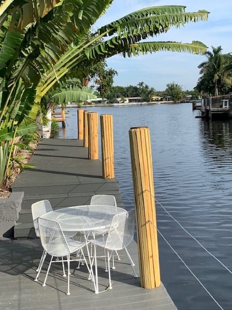 How about waterfront meals or cocktails?