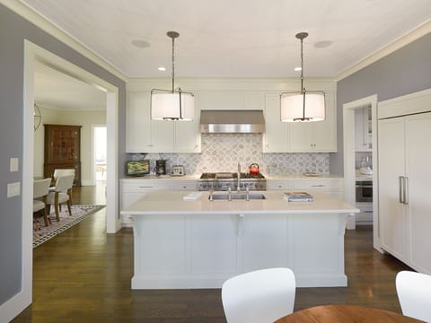 Gorgeous kitchen at eight Harbour Drive