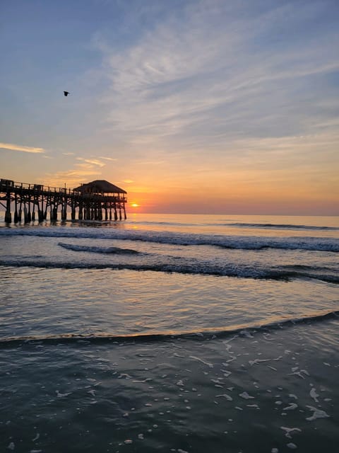 Sunrise & a morning stroll for seashells